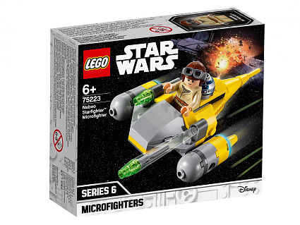 Конструктор LEGO Star Wars 75223 Микрофайтеры: Истребитель с планеты Набу Фото 1