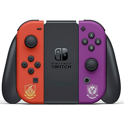 Игровая приставка Nintendo Switch OLED, Pokémon Scarlet & Violet Edition Фото 5