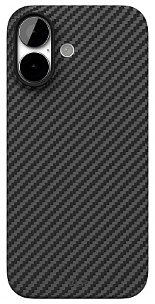 Чехол VLP Kevlar Case с MagSafe для iPhone 17, черный (1058067) Фото 1