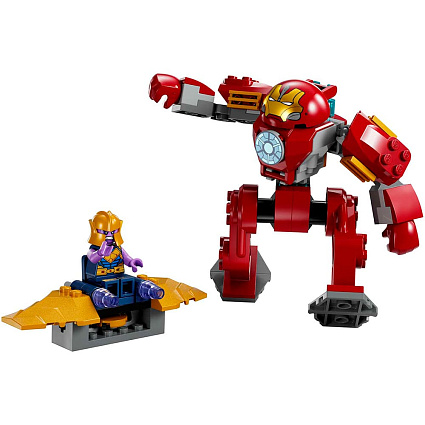 Конструктор Lego Super Heroes Железный человек:Халкбастер против Таноса, 66 деталей,76263 Фото 4