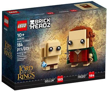 Конструктор LEGO BrickHeadz Фродо и Голлум 40630 Фото 1