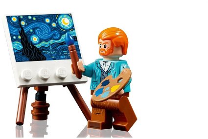Конструктор LEGO Ideas 21333: Vincent van Gogh - The Starry Night Фото 2