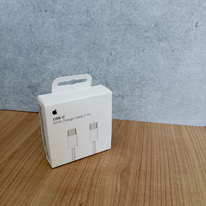 Кабель Apple USB-C для зарядки (1 м) в оплетке, белый Фото 2