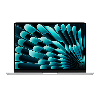 Ноутбук Apple MacBook Air 15" (M3, 8C CPU/10C GPU, 2024), 8 ГБ, 256 ГБ SSD, «серебристый» Фото 1
