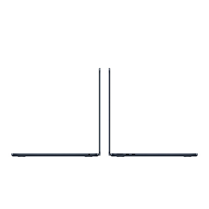 Ноутбук Apple MacBook Air 15" (M3, 8C CPU/10C GPU, 2024), 8 ГБ, 512 ГБ SSD, «полуночный черный» Фото 3