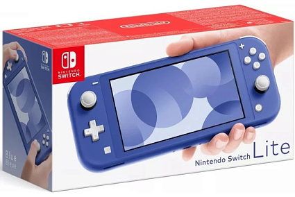 Игровая приставка Nintendo Switch Lite 32 ГБ, синий Фото 2
