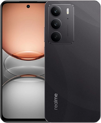 Смартфон Realme C75 8/256Гб, Storm Black (черный) Фото 1