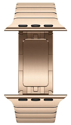 Ремешок Apple Watch 42mm Gold Link Bracelet, золотой титан (MXMC3) Фото 3