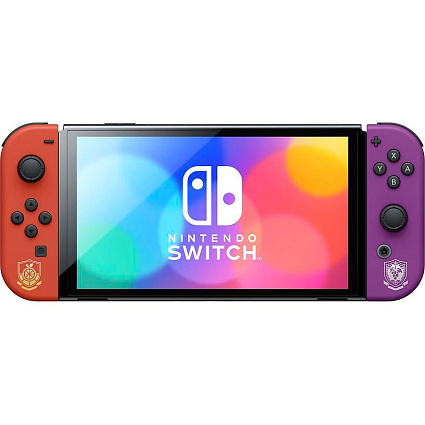 Игровая приставка Nintendo Switch OLED, Pokémon Scarlet & Violet Edition Фото 6