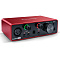 Внешняя звуковая карта Focusrite Scarlett, красный Фото 1