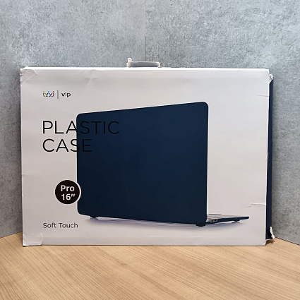 Чехол для ноутбука vlp Plastic Case для MacBook Pro 16" 2021, темно-синий Фото 2