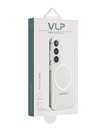 Чехол VLP Puro Case MagSafe для Samsung S25+, прозрачный (10521006) Фото 5