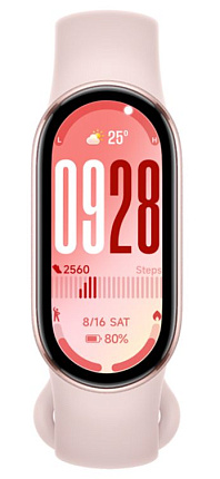 Фитнес-браслет Xiaomi Smart Band 10, розовый (Mystic Rose) Фото 4