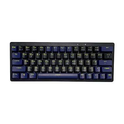 Клавиатура CyberLynx AG 63, черно-фиолетовый Фото 1
