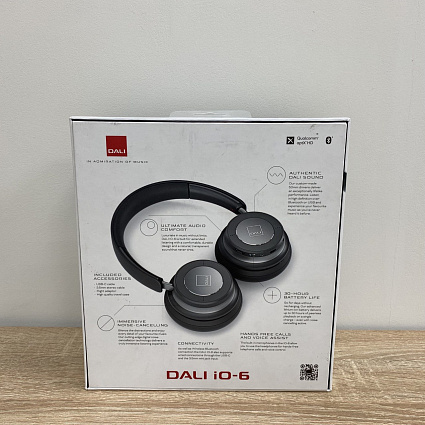 Беспроводные наушники Dali IO-6, «железный черный» Фото 5