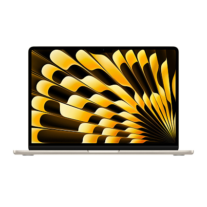 Ноутбук Apple MacBook Air 15" (M3, 8C CPU/10C GPU, 2024), 8 ГБ, 256 ГБ SSD, «сияющая звезда» Фото 1