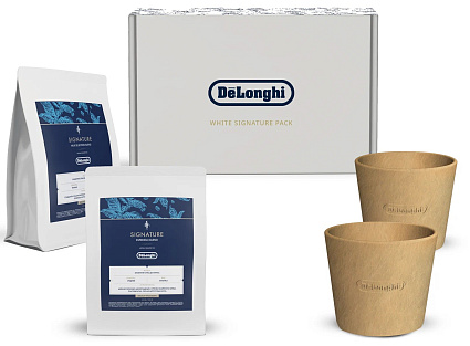 Набор с кружками DeLonghi White Signature Фото 1
