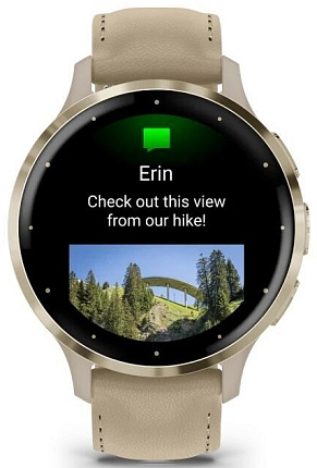 Смарт-часы Garmin Venu 3S, золотой (010-02785-55) Фото 3
