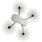 Квадрокоптер DJI Mini 2 Fly More Combo, серый Фото 4