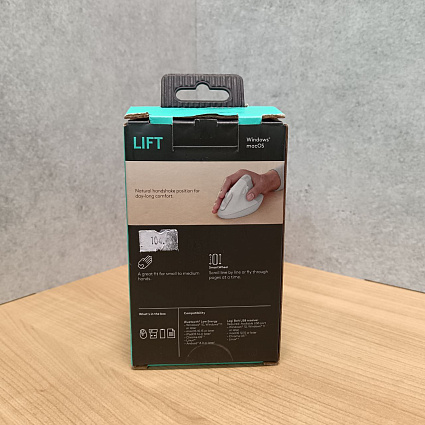 Беспроводная мышь Logitech Lift, белый Фото 5