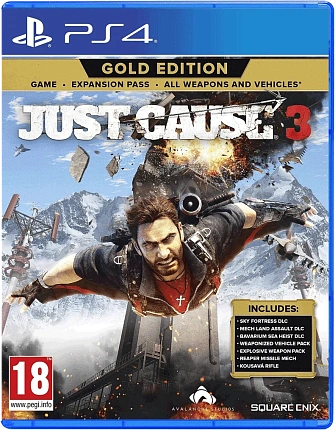 Игра Square Enix Just Cause 3. Gold Edition для PS4 Фото 1