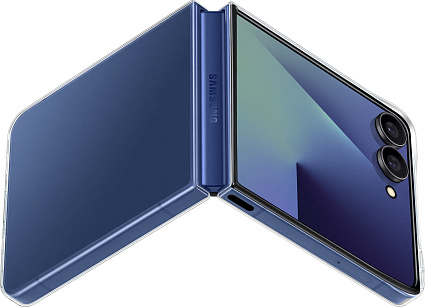 Чехол Samsung Clear Case для Galaxy Z Flip7, прозрачный (EF-AF766CTEGRU) Фото 3