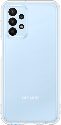 Чехол Samsung Soft Clear Cover A23 (EF-QA235TTEGRU), прозрачный Фото 1