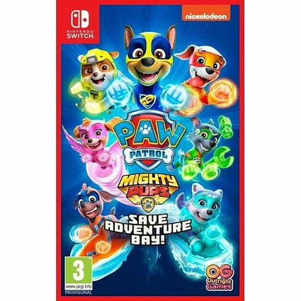 Игра PAW Patrol Mighty Pups Save Adventure Bay! для Nintendo Switch Фото 1