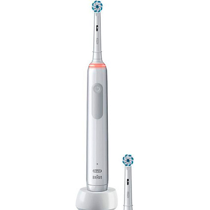 Электрическая зубная щетка Oral-B Pro 3 3000, белый Фото 1