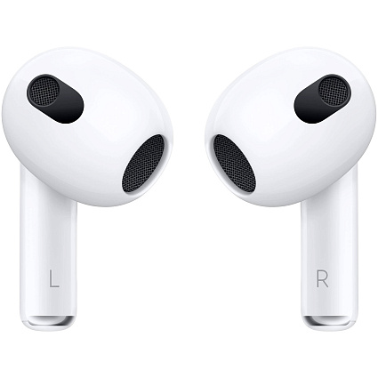 Беспроводные наушники Apple AirPods 3 lightning charging case, белый Фото 3