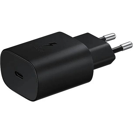 Зарядное устройство Samsung PD Travel Adapter, 25Вт, без кабеля, черный Фото 1