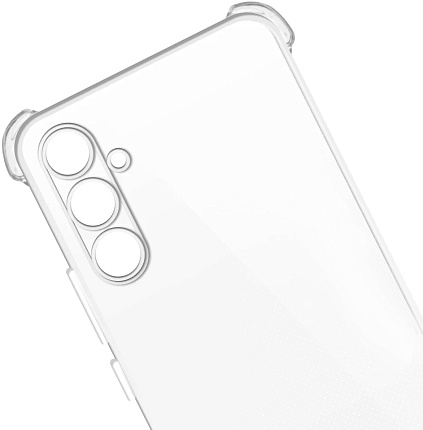 Силиконовый чехол для Samsung Galaxy A34, прозрачный Фото 2