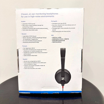 Наушники Sennheiser HD 25 Light, черный Фото 4