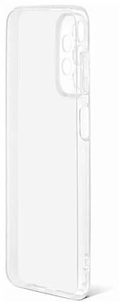 Силиконовый чехол для Samsung Galaxy A23, прозрачный Фото 2