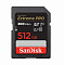 Карта памяти SanDisk Extreme Pro SDXC, 512 Гб Фото 1