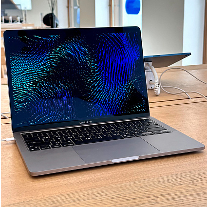 Ноутбук Apple MacBook Pro 13" (M2, 8C CPU/10C GPU, 2022), 8 ГБ, 256 ГБ SSD, «серый космос» Фото 4