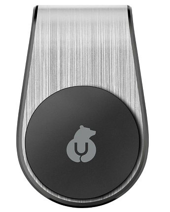 Автомобильный держатель uBear Unit Air Vent Magnetic Car Mount, серебристый Фото 2