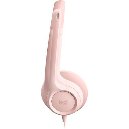 Гарнитура Logitech H390, розовый Фото 3