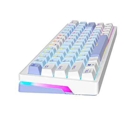 Клавиатура CyberLynx AG63, черные свитчи, синий Фото 2