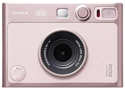 Фотоаппарат моментальной печати Fujifilm Instax Mini Evo, розовый Фото 1