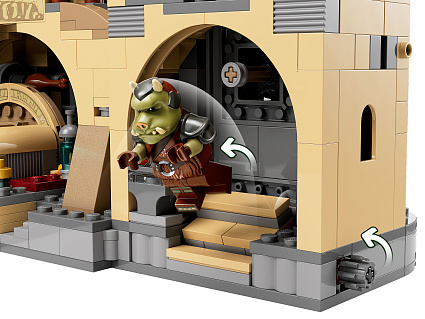Конструктор LEGO Star Wars 75326 Тронный зал Бобы Фетта Фото 7