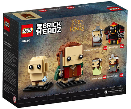 Конструктор LEGO BrickHeadz Фродо и Голлум 40630 Фото 4