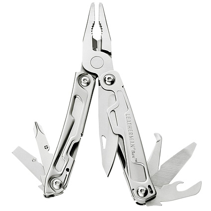 Мультитул Leatherman Rev, серебристый Фото 1