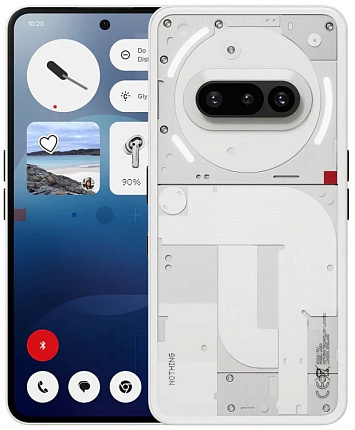 Смартфон Nothing Phone (3a) 8/128Гб, белый Фото 1