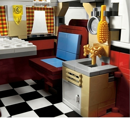 Конструктор LEGO Creator 10220 Туристический трейлер Фольксваген Т1 Фото 8