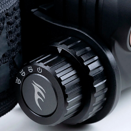 Налобный фонарь Fenix HM75R SUPERRAPTOR 3, черный Фото 4