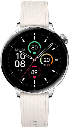 Смарт-часы OnePlus Watch 3 43mm, серебристый (Silver Steel) Фото 2