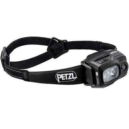 Налобный фонарь Petzl Swift RL, черный Фото 1