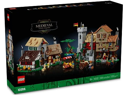 Лего 10332 Средневековая городская площадь Айконс Фото 1