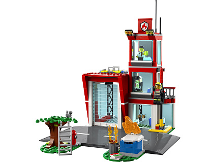 Конструктор LEGO City 60320 Пожарная часть Фото 3